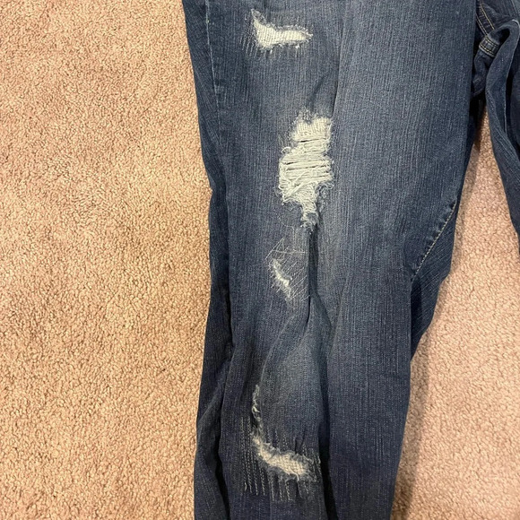 Torrid Distressed Boyfriend Jeans - Picture 2 of 10